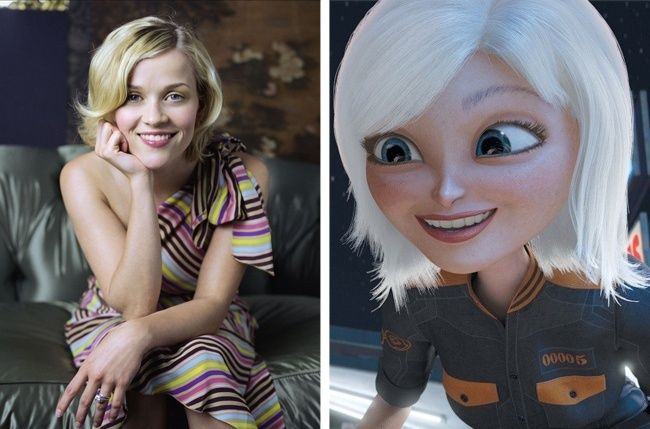 Reese Witherspoon — Susan Murphy (Monsters contre Aliens) | So Busy Girls