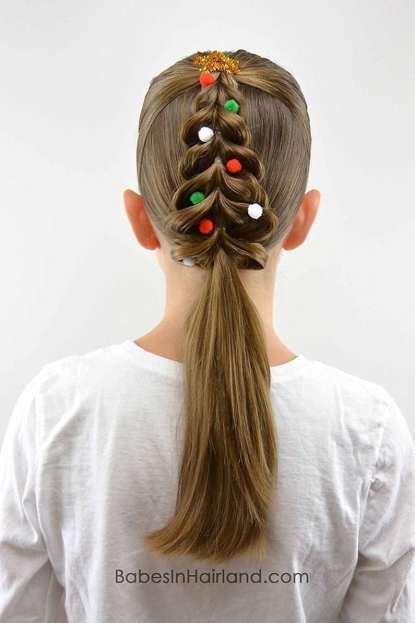 Les 15 coiffures de Noël les plus créatives | So Busy Girls
