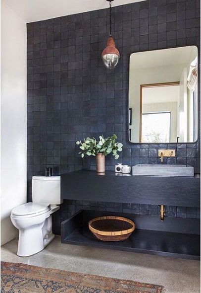 11 photos qui vont vous faire adorer la tendance déco noir | So Busy Girls