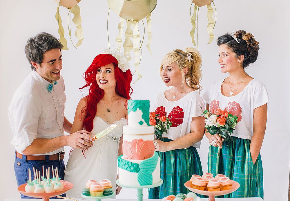 Ariel La Petite Sirène épouse Eric dans ce mariage féerique sur la plage | So Busy Girls