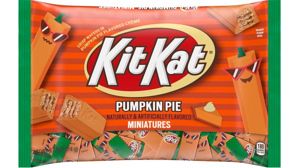 Des mini Kit Kat goût tarte à la citrouille vont bientôt sortir, et on se demande ce que ça va donner... | So Busy Girls