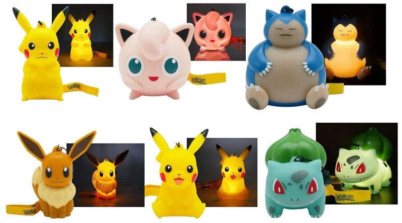 La nouvelle gamme de figurines déco Pokémon Teknofun : des cadeaux lumineux et adorables pour les fans | So Busy Girls