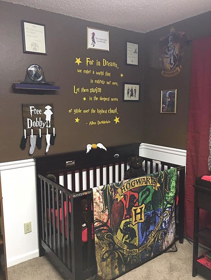 Ces parents ont créé une chambre d'enfant Harry Potter pour leur petit sorcier | So Busy Girls