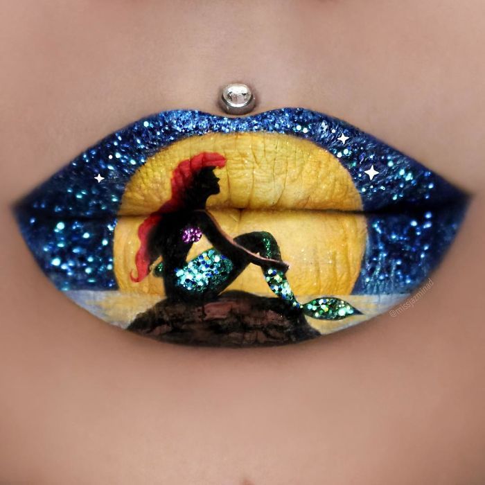 Cette make-up artiste transforme ses lèvres en véritables oeuvres d'art | So Busy Girls