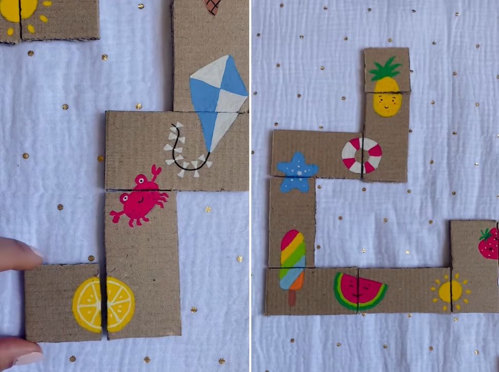 DIY : voici comment faire votre jeu de domino facilement pour occuper les enfants cet été | So Busy Girls