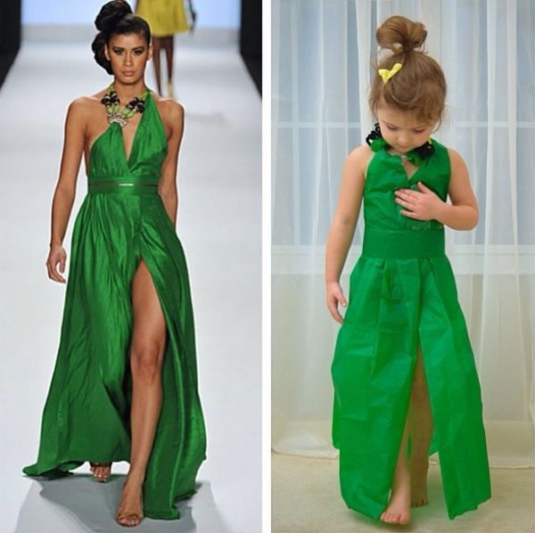 Cette maman créative recrée les robes de star pour sa petite fille avec les moyens du bord, et le résultat est juste WAOUH ! | So Busy Girls