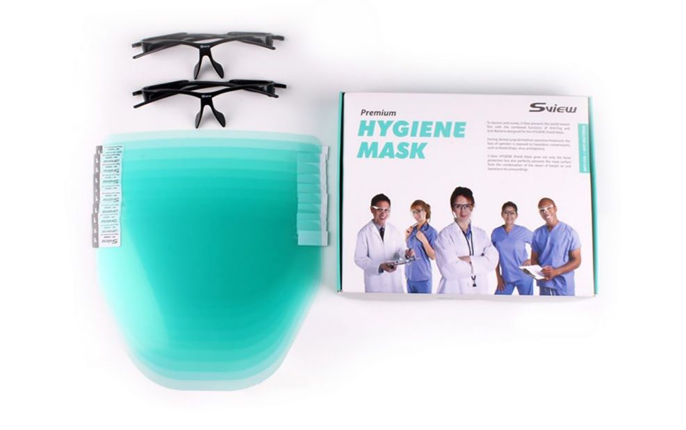 Sview, la visière antibactérienne, réutilisable et anti-buée qui réduit les risques de contamination | So Busy Girls