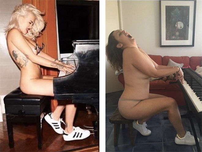 Cette femme pleine d'humour se moque des stars en reproduisant leurs photos Instagram | So Busy Girls