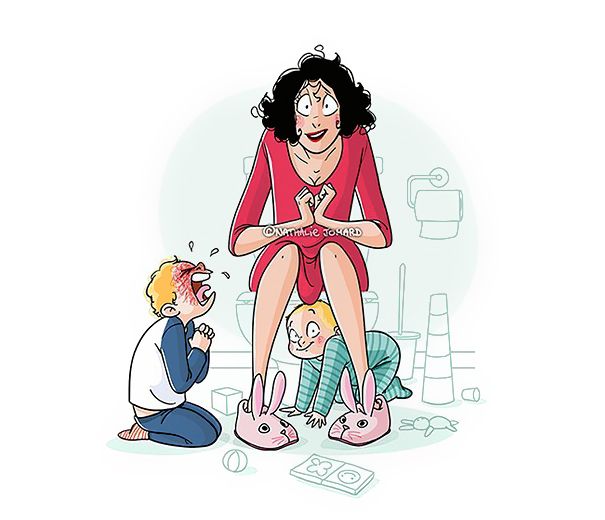 Cette maman explique ce que c'est d'avoir des enfants en 17 illustrations hilarantes | So Busy Girls