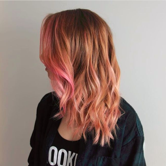 La preuve que la coloration Rose Gold est toujours la couleur arc-en-ciel parfaite pour vos cheveux | So Busy Girls