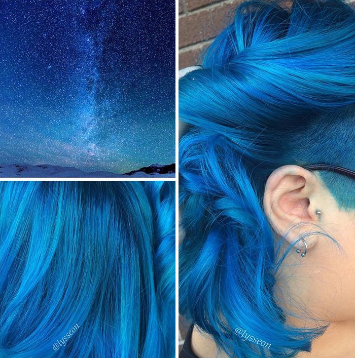 La tendance coiffure Galaxy Hair pour des cheveux aux couleurs de l'espace | So Busy Girls