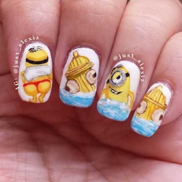 21 nail arts Minions trop mignons ! | So Busy Girls