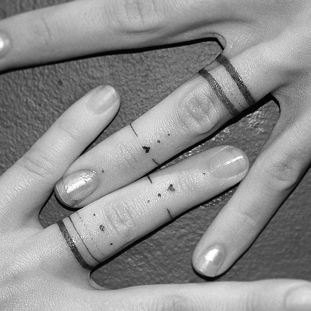 UN JOLI DESSIN QUI MÉRITAIT BIEN D'ÊTRE TATOUÉ SUR UN DOIGT TOUT ENTIER | So Busy Girls
