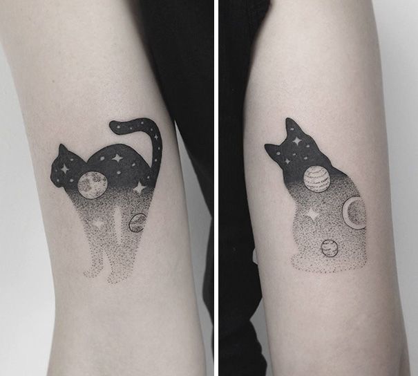 Les 18 meilleures idées de tatouages chat | So Busy Girls