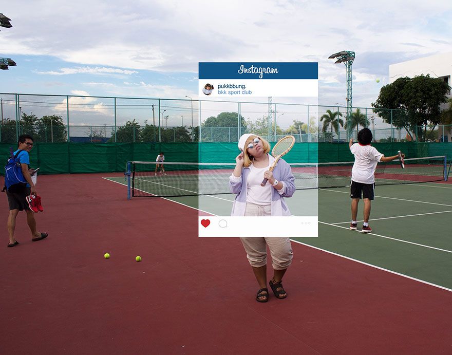 Sur le court de tennis | So Busy Girls
