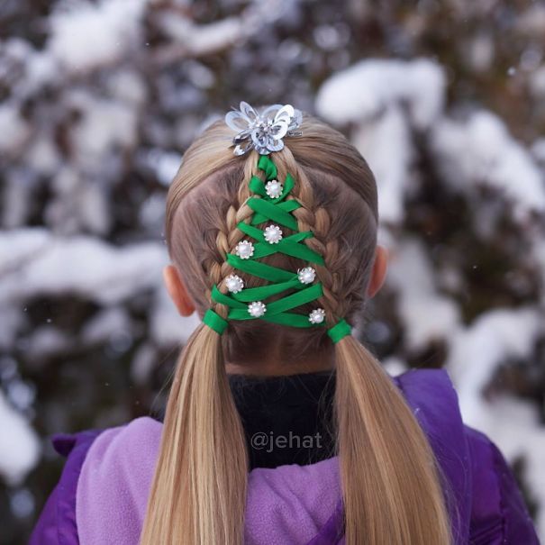 Les 15 coiffures de Noël les plus créatives | So Busy Girls