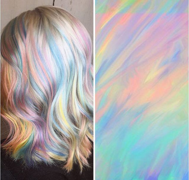 Découvrez les cheveux holographiques, la nouvelle tendance coloration | So Busy Girls