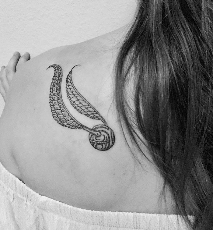 14 tatouages inspirés d'Harry Potter que seuls les plus grands fans comprendront | So Busy Girls