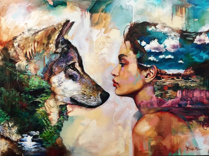 A seulement 16 ans, cette jeune artiste a déjà un talent incroyable et peint des toiles absolument fantastiques ! | So Busy Girls