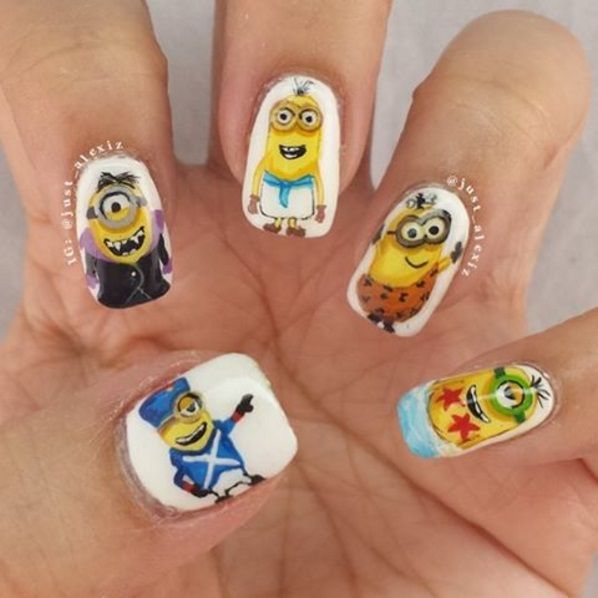 21 nail arts Minions trop mignons ! | So Busy Girls