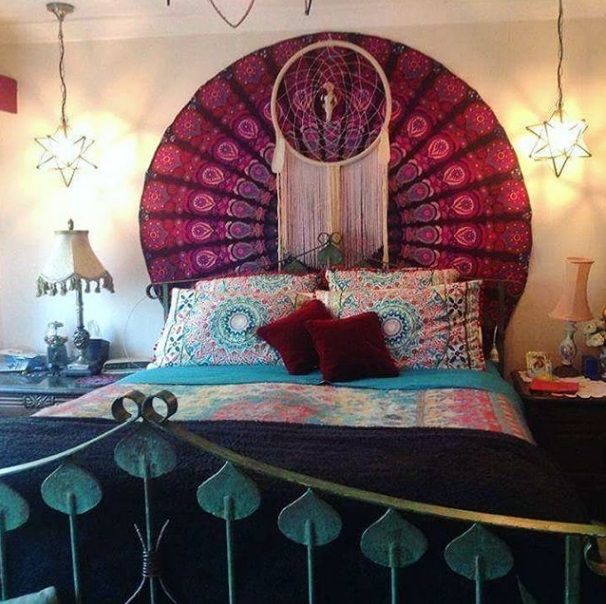 Une tête de lit inspiration bohême | So Busy Girls