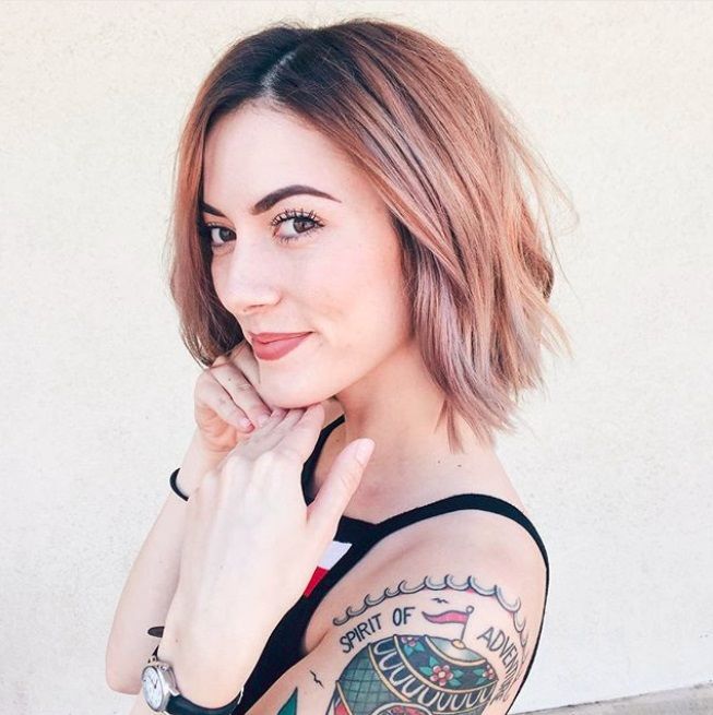 La preuve que la coloration Rose Gold est toujours la couleur arc-en-ciel parfaite pour vos cheveux | So Busy Girls