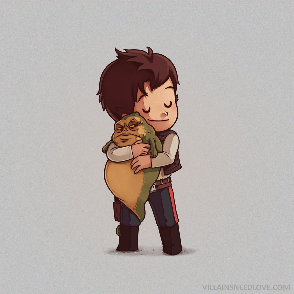 Jabba le Hutt et Han Solo | So Busy Girls