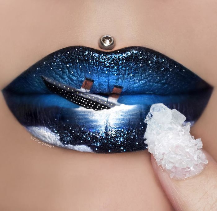 Cette make-up artiste transforme ses lèvres en véritables oeuvres d'art | So Busy Girls