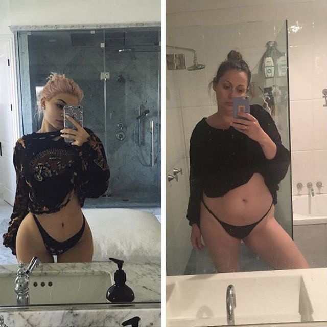 Cette femme pleine d'humour se moque des stars en reproduisant leurs photos Instagram | So Busy Girls
