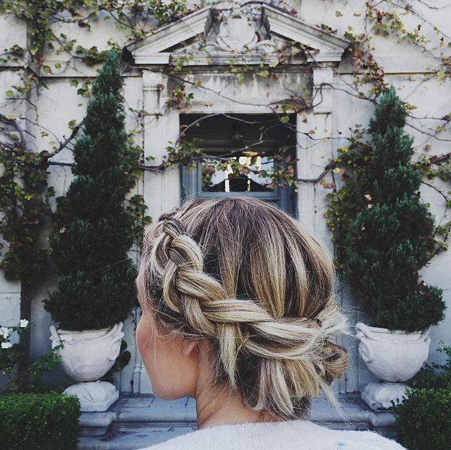 PLUSIEURS VARIANTES DE TRESSES : UNE TRESSE INDIENNE QUI DÉMARRE SUR LE FRONT ET FAIT TOUT LE TOUR DE LA TÊTE | So Busy Girls