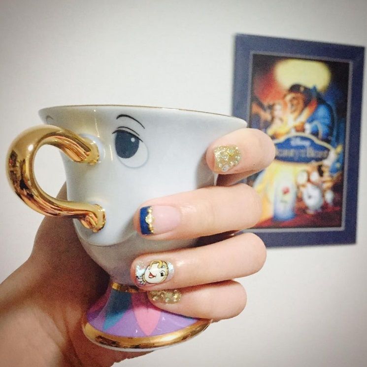 14 idées de nail arts La Belle et La Bête | So Busy Girls