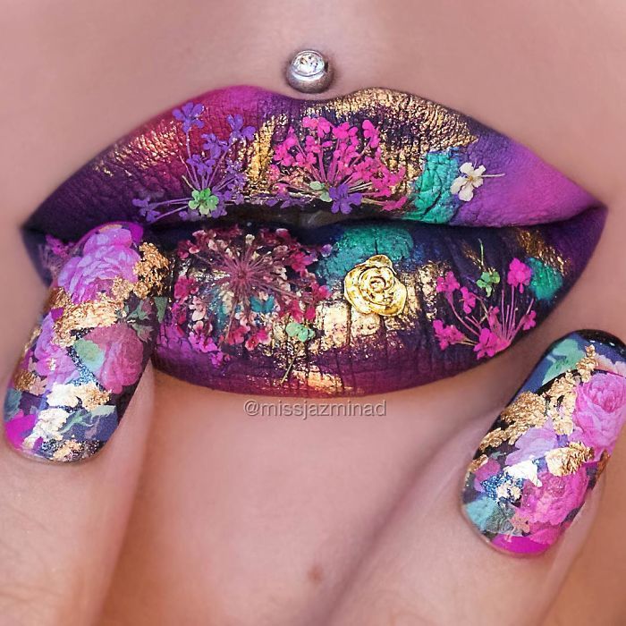 Cette make-up artiste transforme ses lèvres en véritables oeuvres d'art | So Busy Girls