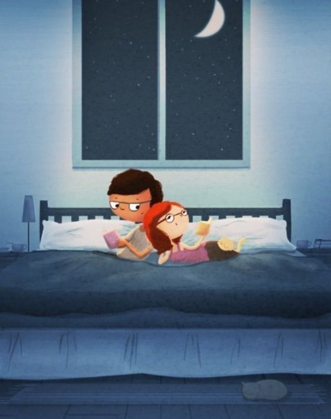 Lire ensemble avant d'aller se coucher | So Busy Girls