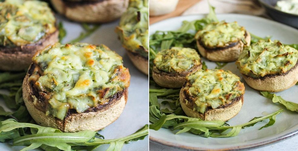 La recette des champignons farcis ricotta épinards parfaits pour l'apéro | So Busy Girls