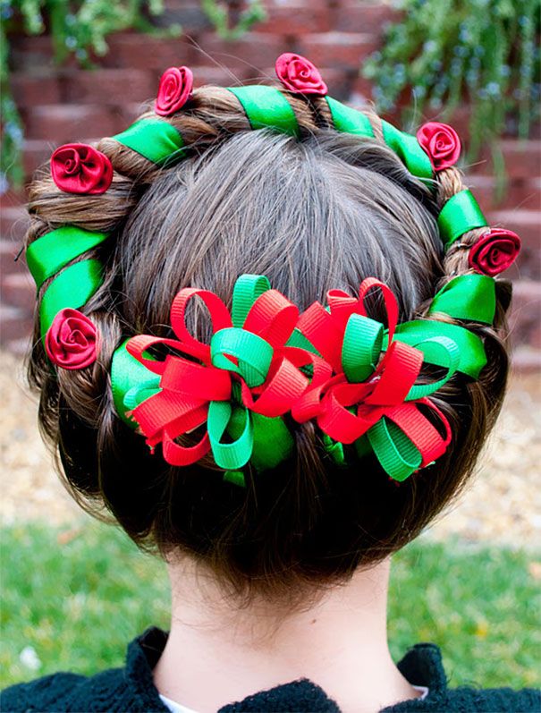 Les 15 coiffures de Noël les plus créatives | So Busy Girls