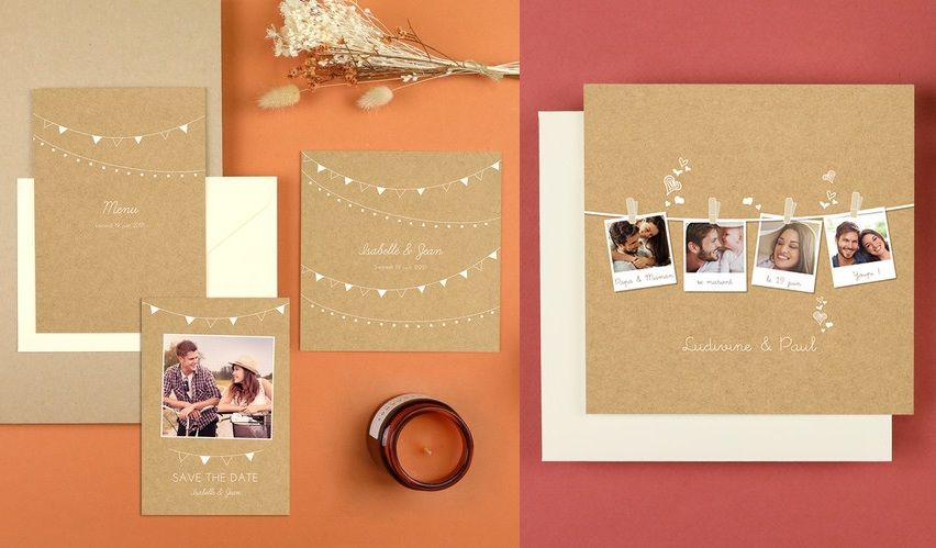Faire-part de mariage : 5 tendances à la fois adorables et originales | So Busy Girls