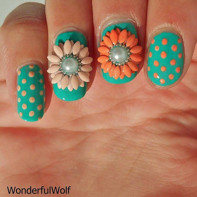 Un nail art printanier | So Busy Girls