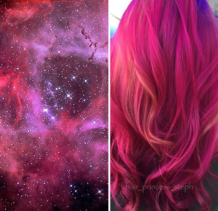 La tendance coiffure Galaxy Hair pour des cheveux aux couleurs de l'espace | So Busy Girls