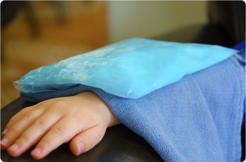 Contre les bosses, la glace, tu appliqueras | So Busy Girls