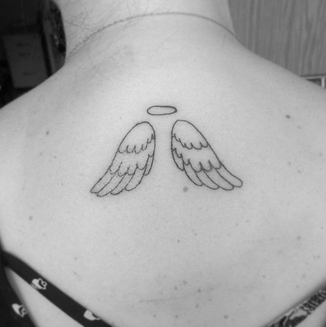 15 tatouages ailes d'anges que vous allez avoir envie de vous faire tatouer d'urgence | So Busy Girls