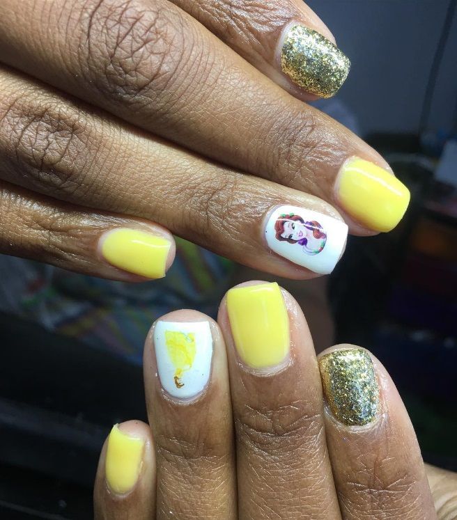 14 idées de nail arts La Belle et La Bête | So Busy Girls