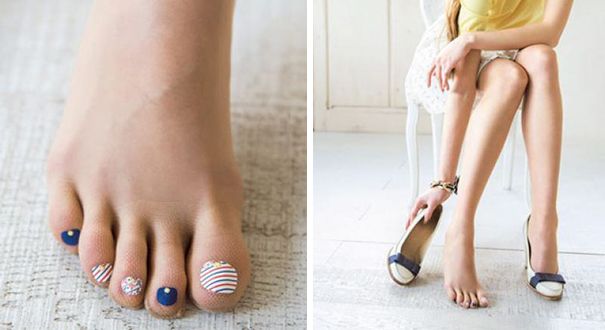 Les collants avec des orteils pré-vernis : oui oui, c'est la dernière tendance au Japon ! | So Busy Girls