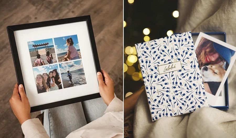 5 idées touchantes à offrir pour Noël avec la sélection de cadeaux photos Lalalab | So Busy Girls