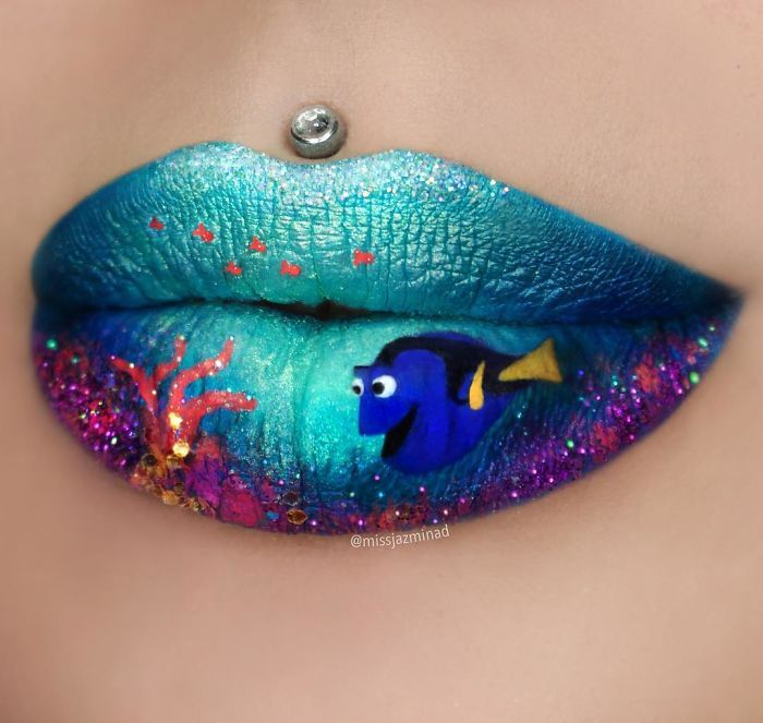 Cette make-up artiste transforme ses lèvres en véritables oeuvres d'art | So Busy Girls