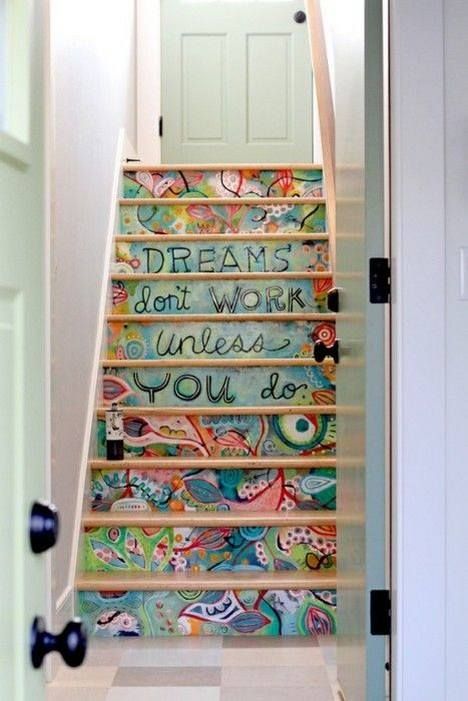 9 idées décos pour un escalier joli et original | So Busy Girls