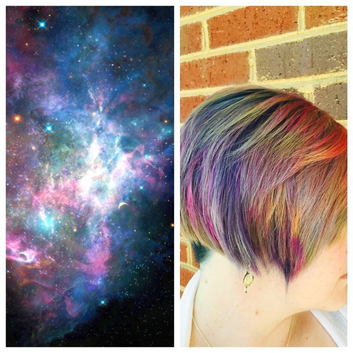 La tendance coiffure Galaxy Hair pour des cheveux aux couleurs de l'espace | So Busy Girls