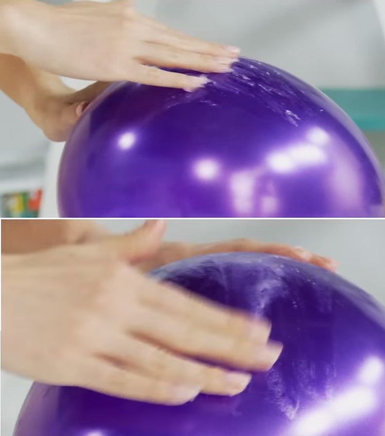 Etape 3 : couvrir le ballon avec de la vaseline | So Busy Girls