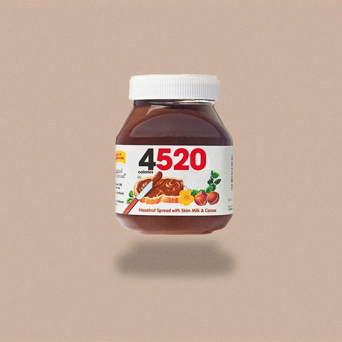 20 logos repensés pour afficher le nombre de calories des produits | So Busy Girls
