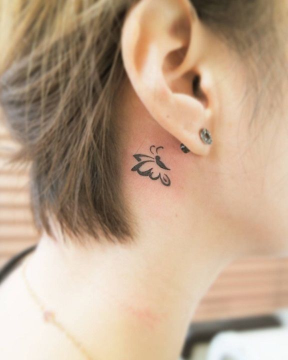 26 idées de tatouages derrière l'oreille | So Busy Girls