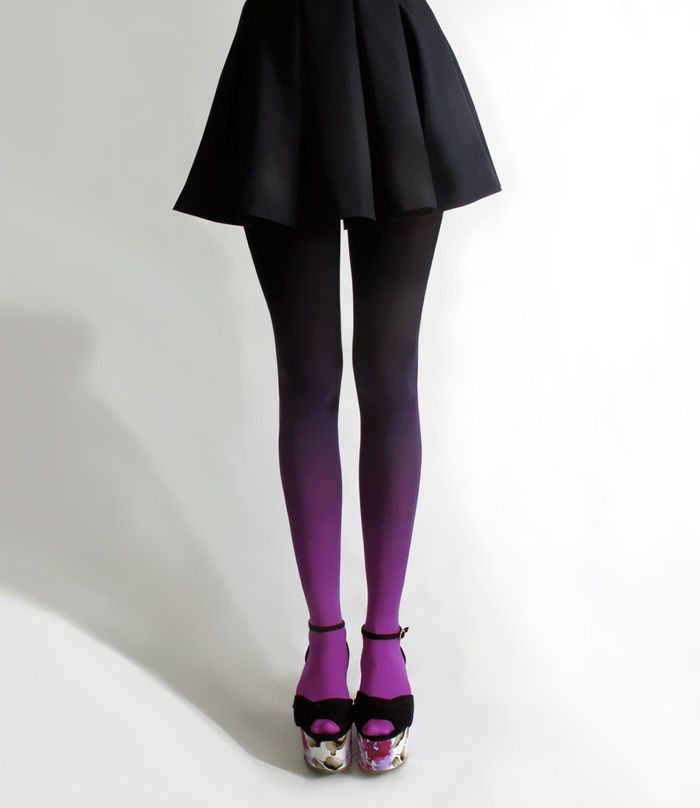 Ces collants dégradés sont la dernière tendance mode de l'automne et vous allez les adorer ! | So Busy Girls